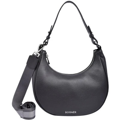 Afbeelding van Bogner Schoudertas Andermatt Melene Hobo Darkgrey Donkergrijs