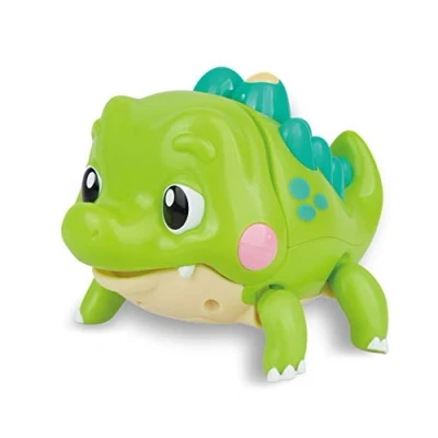 Afbeelding van Robo Alive Junior Little Croc op batterijen aangedreven badspeelgoed, zwemrobot speelgoed huisdier, zwembadspeelgoed