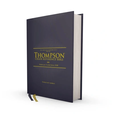 Afbeelding van NASB, Thompson Chain Reference Bible, Hardcover, 1995 Text, Red Letter, Comfort Print: New American Standard, Reference, Print