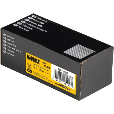 Afbeelding van Dewalt Brad F18x15mm Verzinkt (5000 Stuks)