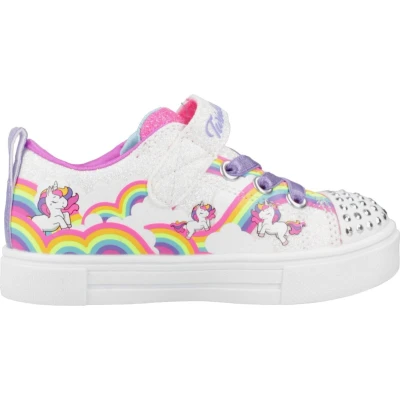 Afbeelding van SKECHERS TWINKLE SPARKS JUMPIN CL Wit 21 EU