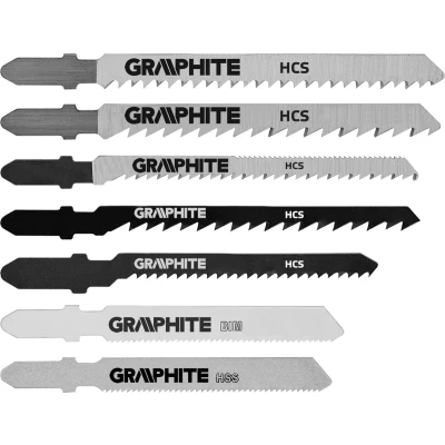 Afbeelding van graphite decoupeerzaagbladenset 10 delig 57h755