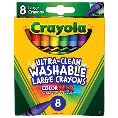 Afbeelding van Crayola grote waskrijtjes 8 stuks