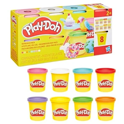 Afbeelding van Play Doh 8 pack Regenboog