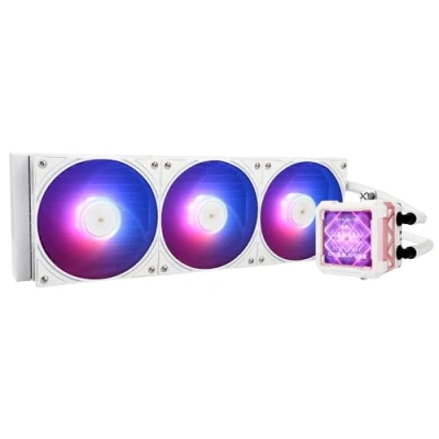 Afbeelding van Thermalright Frozen Warframe PRO 360 ARGB MEW CPU AIO koeler, IPS LCD scherm met 320 x resolutie, voor AM5 en Intel 1700/1851, krachtige Specs watergekoeld 2,73 inch afneembaar display