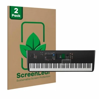 Afbeelding van ScreenLeaf Screenprotector voor Yamaha MODX8+ Duurzame schermbescherming Folie Beschermfolie transparant (2 Stuks)