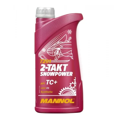 Afbeelding van Mannol 2 Takt Snowpower 1L Motorolie MN7201 1