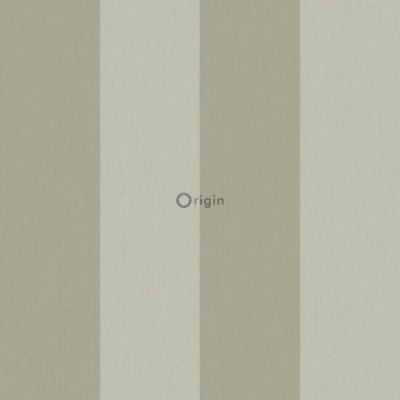 Afbeelding van Origin Wallcoverings behang strepen lichtbruin 347014 53 cm x 10,05 m