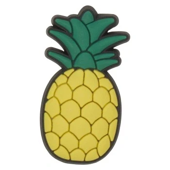 Afbeelding van Crocs Jibbitz Food Shoe Charm Personaliseer met voor Crocs, Ananas, Eén maat