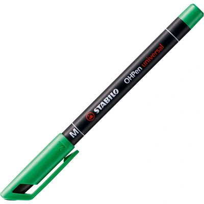Afbeelding van Viltstift STABILO OHpen permanent 842/36 rond 0.7mm groen