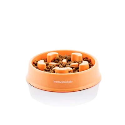Afbeelding van InnovaGoods Anti schrok voerbak Slow feeder voor honden slip