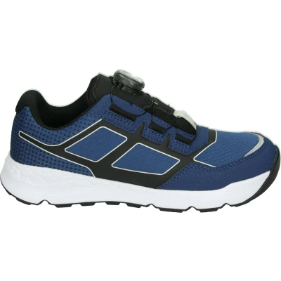 Afbeelding van Superfit Jongens Free Ride Sneakers, Blauw Zwart 8010, 37 EU
