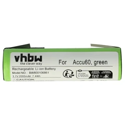 Afbeelding van vhbw Accu vervanging voor Gardena 08800 000.640.00, 08829 00.640.00, 8801 lithium energie elektrisch gereedschap (2000mAh Li Ion 3,6 V)