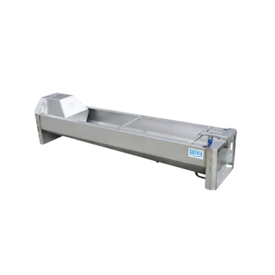 Afbeelding van Drinkbak snelafvoer suevia rvs met vlotter maxiflow 190 cm./130 ltr