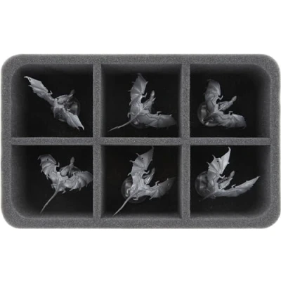 Afbeelding van HS075A008 Feldherr schuimrubberen lade compatibel met Tyranids 6 compartimenten