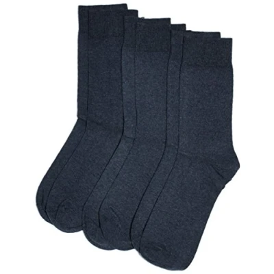 Afbeelding van camano Sokken voor dames en heren (3 x 12 paar) in zwart, grijs donkergrijs met katoen verschillende maten, blauw (jeans 6), 47/49 EU