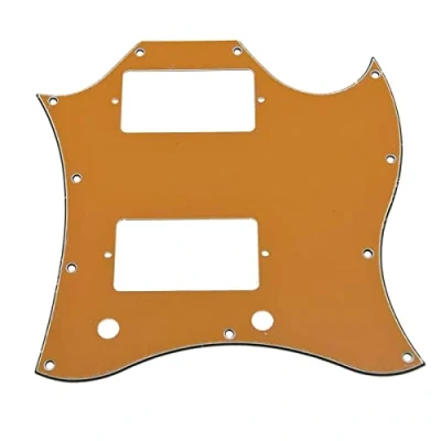 Afbeelding van Dopro Amerikaanse Standaard SG Gitaar Full Face Pickguard past USA Gibson Speciale Oranje 3 Ply