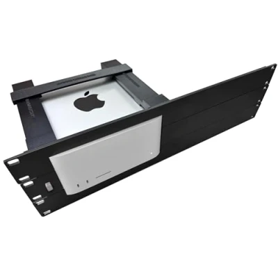 Afbeelding van thingsINrack voor mac studio rack Mount 19&quot; 3U