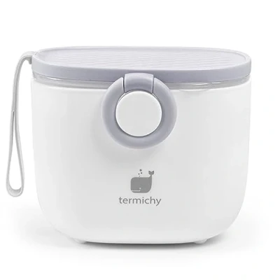 Afbeelding van Termichy dispenser voor babyvoeding, draagbare melkpoeder baby&#039;s, 500 ml (grijs)