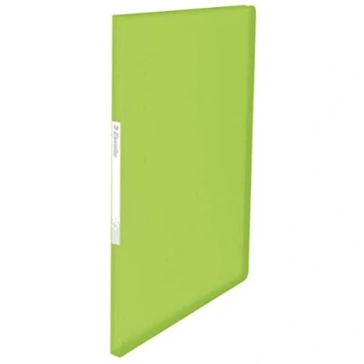 Afbeelding van Esselte Vivida, 623994, showmap (A4, PP, flexibele omslag, 20 hoesjes), groen