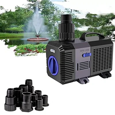 Afbeelding van YAOBLUESEA Waterpomp Eco Vijverpomp Beeklooppomp 3600L / H 20W