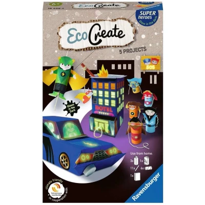 Afbeelding van Ravensburger EcoCreate Mini Superheroes