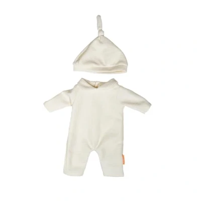 Afbeelding van MINILAND Pyjama Met Muts 38cm.