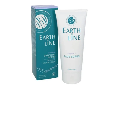 Afbeelding van 3x Earth Line Gezichtsscrub Vitamine E 100 ml