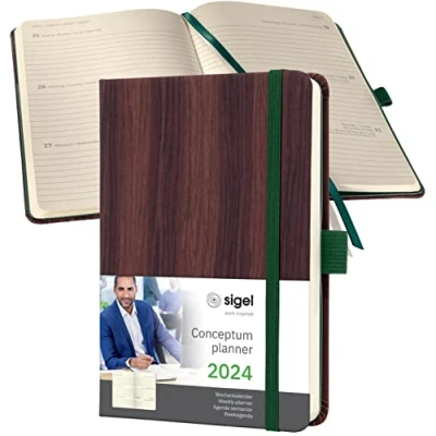 Afbeelding van Weekagenda Conceptum A6 2024 (NL/FR/EN/DU) Nature Edition Hardcover