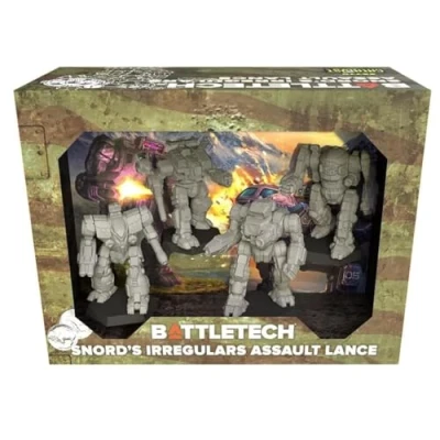 Afbeelding van Catalyst Game Labs BattleTech Snord&#039;s Irregulars Assault Lance Miniature English Version