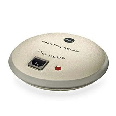 Afbeelding van Macom Enjoy &amp; Relax 933 UFO Plus Warmer, oplaadbaar, draadloos, grijs, 20 x 6 cm