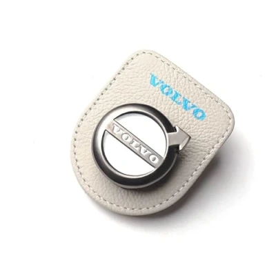 Afbeelding van Auto Zonnebril Houder, Clip, Ticket voor Volvo XC60 S40 S60 S90 XC40 XC70 XC90 V40 V60 V90 S80 S80L Interieur Decoratie Accessoires,White