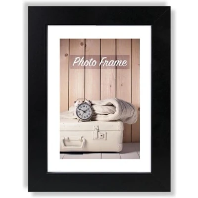 Afbeelding van Fotolijst Hout Zwart 20 x 25 cm