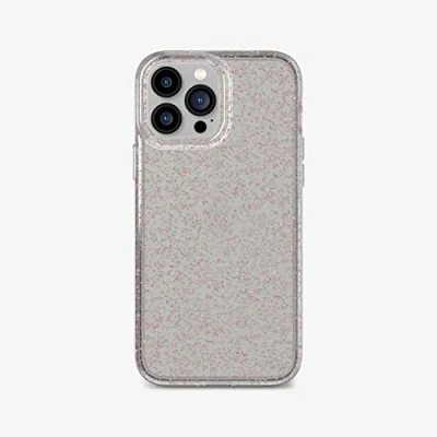 Afbeelding van Tech21 Evo Sparkle voor iPhone 13 Pro Max Glanzend telefoonhoesje met 12 voet multi drop bescherming