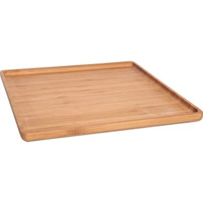 Afbeelding van Cosy &amp; Trendy Dienblad bamboe opstaande rand vierkant 26 cm