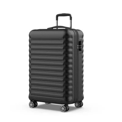 Afbeelding van NUMADA Set koffers met harde schaal, 3/4 delig, cabinekoffer 53 cm, medium 63 groot 75 cm en toilettas, robuust, licht veilig, 1 x Polsband Zwart, 1. Cabina (S)