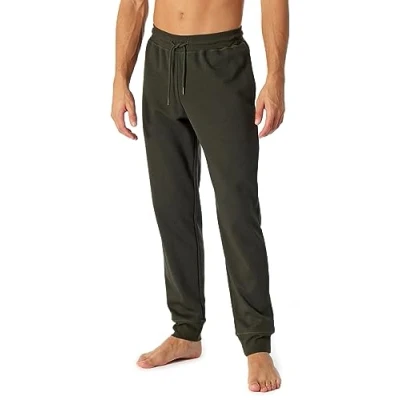 Afbeelding van Schiesser MIX Relax Pyjamabroek, Heren, Maat: 58, Dunkelgrün