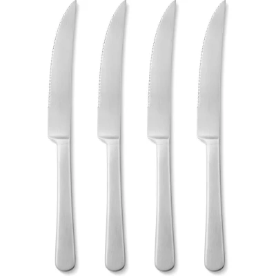 Afbeelding van Georg Jensen Steakmessen Copenhagen 22,1 Rvs Zilver 4 Stuks