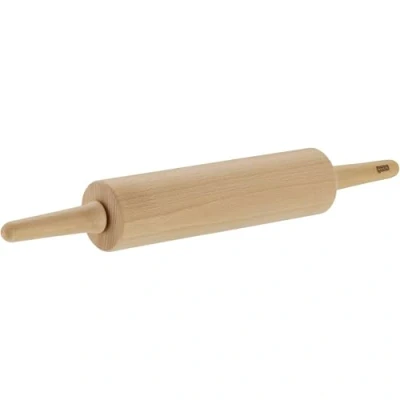 Afbeelding van Original Kaiser Classic deegroller, 47 x 6,5 cm, golfhout, beukenhout, lichtlopende glijlager, breed uitroloppervlak