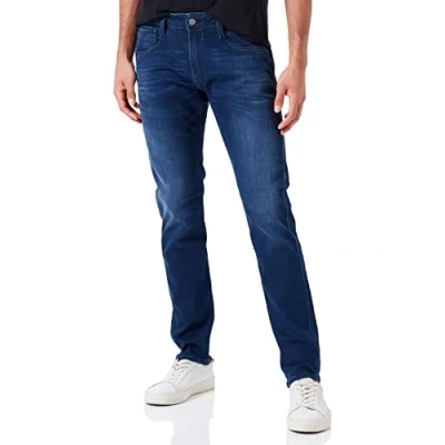 Afbeelding van Replay Anbass slim fit jeans voor heren met powerstretch, blauw (mediumblauw 009), W28 x L32