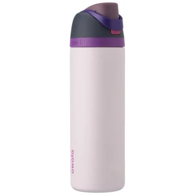 Afbeelding van Owala FreeSip Geïsoleerde roestvrijstalen waterfles met rietje voor sport en reizen, lekvrij, BPA vrij, 710 ml, Dreamy Field