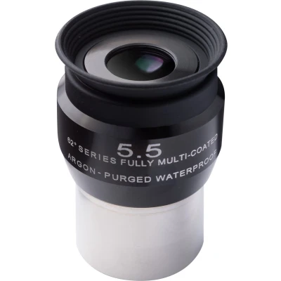 Afbeelding van Explore Scientific 62 LER oculair 5,5 mm Ar (1,25&quot;) voor telescopen met hoogwaardige EMD meerlaagse coating, waterdicht argon beschermingsgasvulling