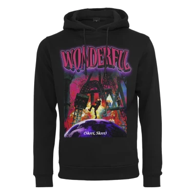 Afbeelding van Mister Tee Wonderful Hoody Hoodie, Heren, Maat: Small, Black