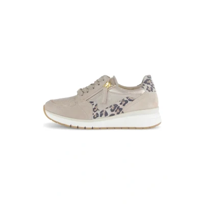 Afbeelding van Gabor Sneakers laag, Dames, Maat: 37, Oasi muschel Veloursleer