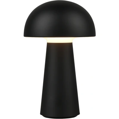 Afbeelding van REALITY LENNON Tafellamp Zwart incl. 1x SMD 2W Oplaadbare Buitenlamp Dimbaar Buitenverlichting IP44