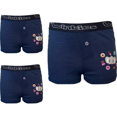Afbeelding van Embrator jongens Boxershorts Loose Fit 3 stuks donkerblauw 92/98