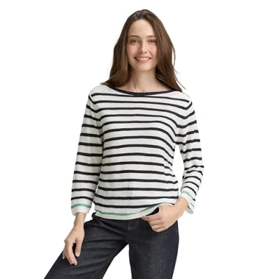 Afbeelding van Tom Tailor Pull Maat L 37829 offwhite