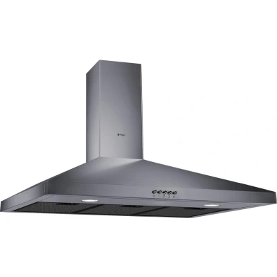 Afbeelding van Wiggo WE E943R(GB) Wandschouw Afzuigkap 90cm Grijs