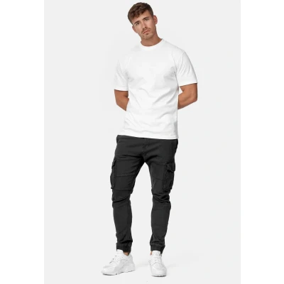 Afbeelding van Indicode Jeans ALEX Cargobroek, Heren, Maat: Medium, Black