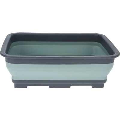 Afbeelding van Redcliffs Camping/keuken Afwasbak opvouwbaar 37 x 27 cm kunststof groen
